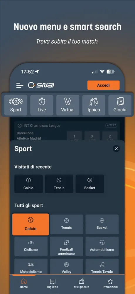 Snai Smart Search