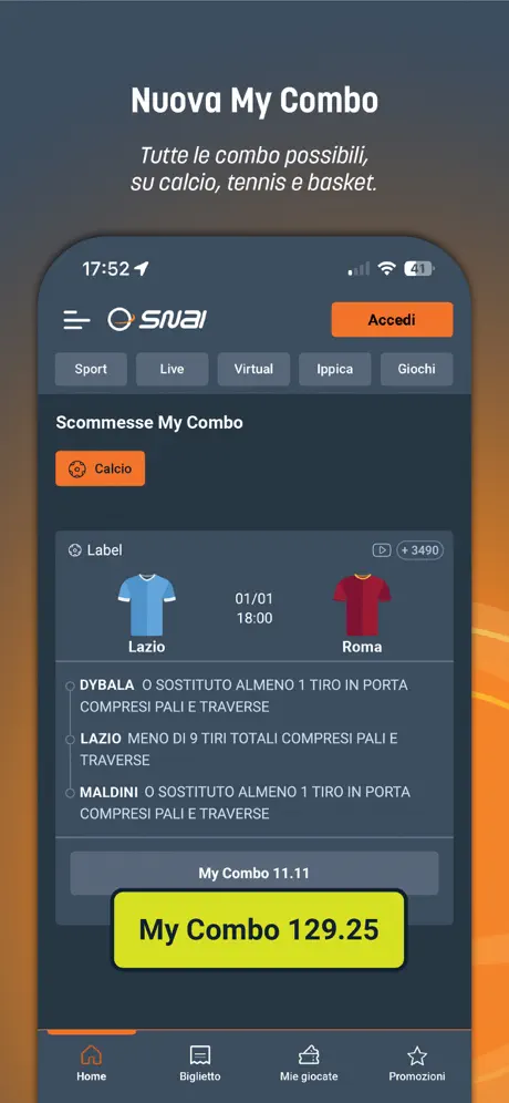 Snai My Combo